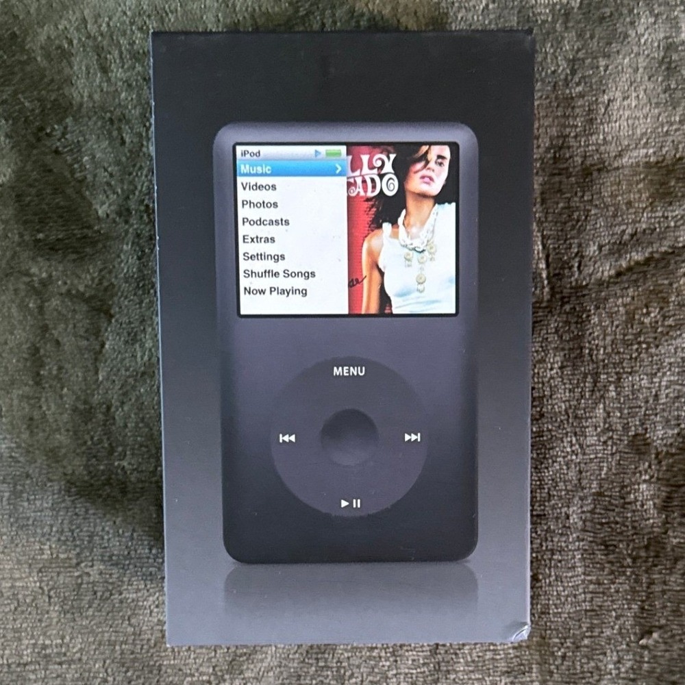 OEM Apple iPod Classic 6th Gen Retail Packaging Box Black 80GB Rare